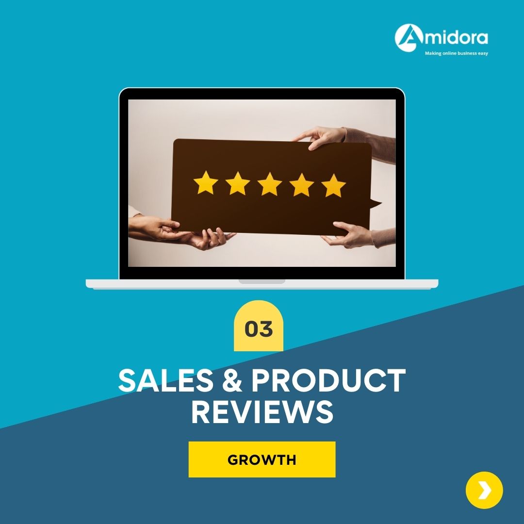 Growing an online business - Product Reviews